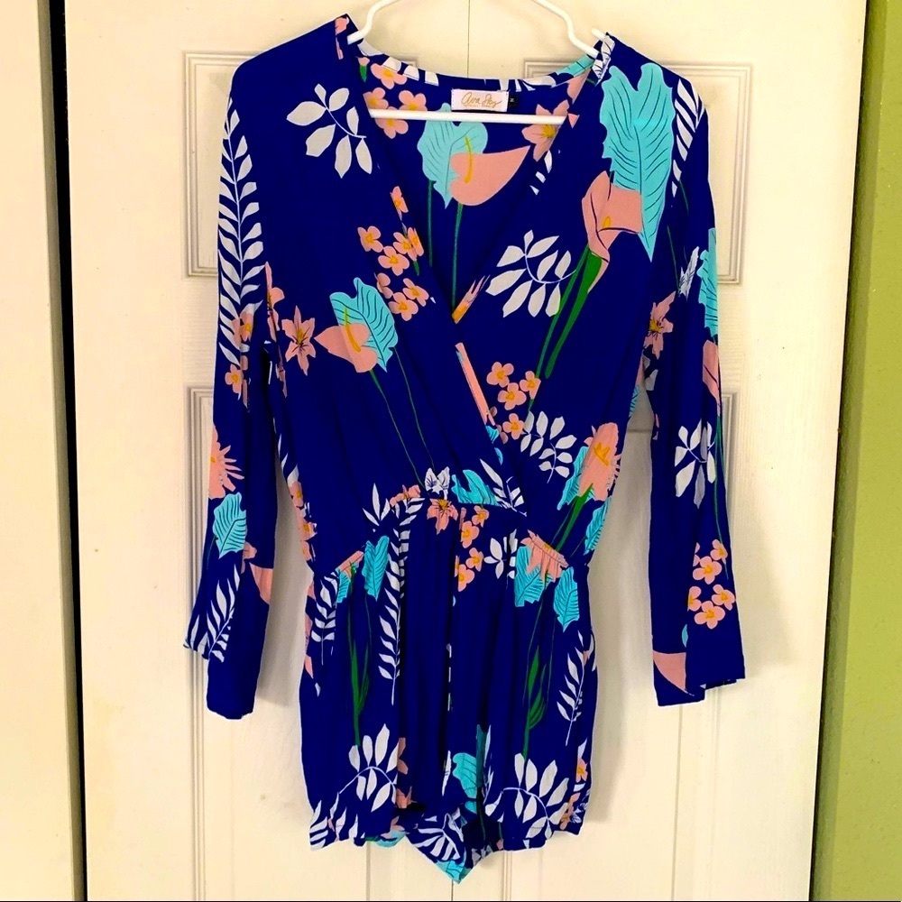 Ava sky romper